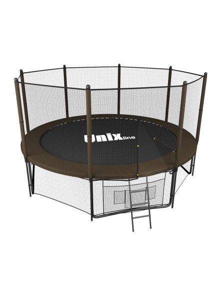 Батут UNIX line 10 ft Black&Brown (outside) Батут UNIX line 10 ft Black&Brown (outside)